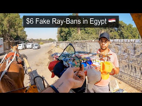 $6 Ray-Bans in Egypt 🇪🇬