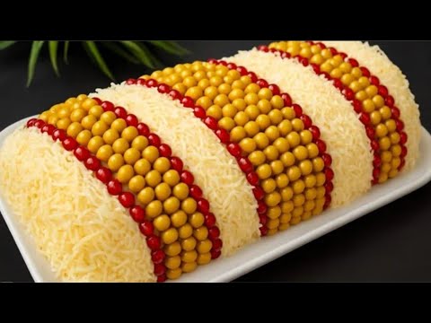 КОРОЛЕВСКИЙ САЛАТ❤️ "ГОСТИ В ШОКЕ ИЗ ЧЕГО ЖЕ ОН"! А ВКУСНЫЙ КАКОЙ!ВЕК ЖИВИ-ВЕК УЧИСЬ!