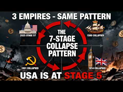 The 7-Stage Collapse Pattern: Spain, Britain, USSR... USA Is At Stage 5
