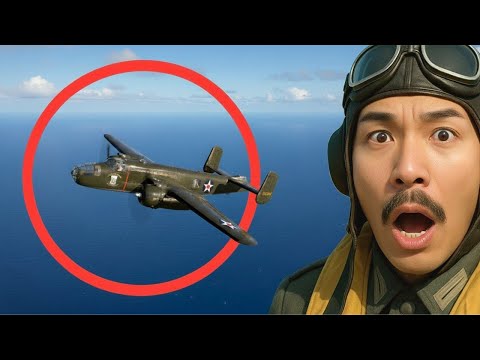 Japanese Stunned When American B-25 Bomber APPEARS