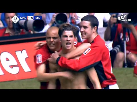 Cristiano Ronaldo Was MAGIC In The FA CUP Final In 2004 - (1 Goal)