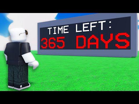 I spent a YEAR in this Roblox game...