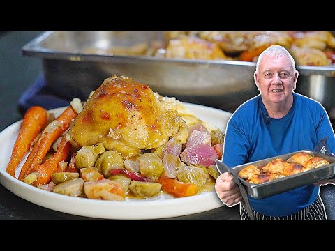HOW TO MAKE the EASIEST One Tray Autumn Dinner