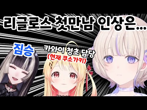 하디몌의 리글로스 멤버 첫만남 & 첫인상