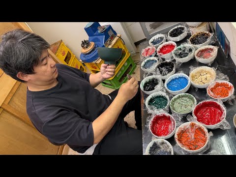 マクロン大統領にも贈呈された酒器を作るプロセス。100年続く歴史ある漆工房