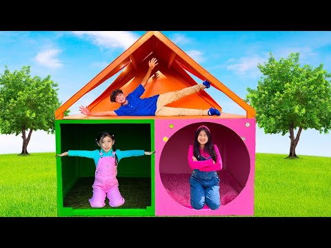 Maddie Jannie & Alex's Shape-tastic Shapes House Playday!