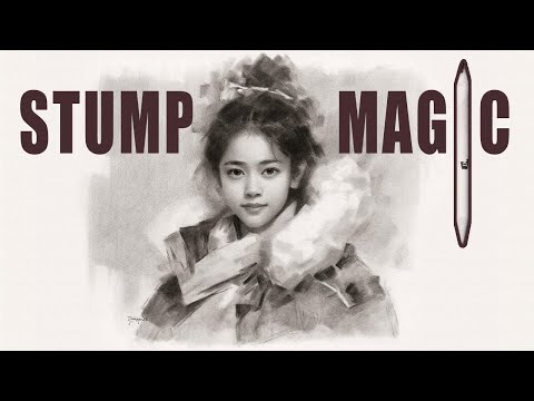 How To Blend Charcoal With A Blending Stump