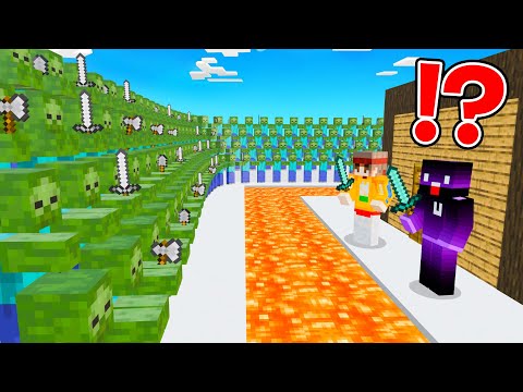 Zombies vs. The Most Secure House in Minecraft!