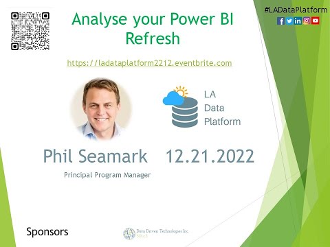 Analyse your Power BI Refresh by Phil Seamark