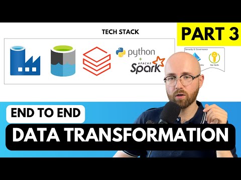 Data Transformation with Azure Databricks | End-To-End Data Engineering Project for Beginners Part 3