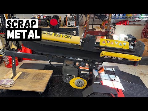 Locked Up Engine and Hydraulics - Neglected Champion Log Splitter