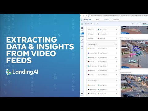 From Video Camera Feed to AI Insights: A Complete Pipeline Using LandingLens And Snowflake