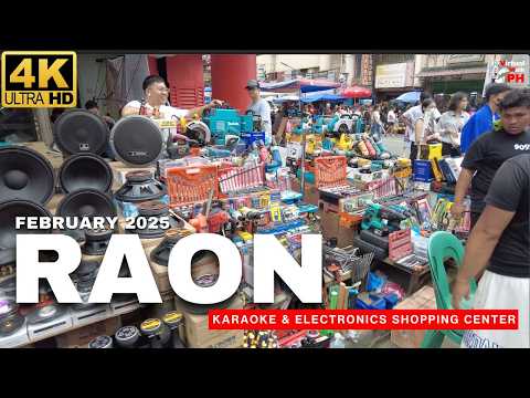 [4K] AMAZING Electronics Shopping Hub | RAON Quiapo Manila Tour 2025
