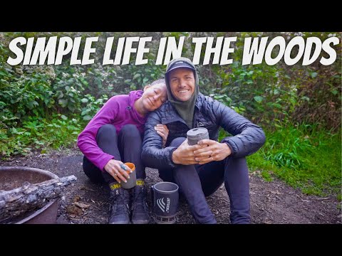 5 Days Living In The Woods (with nothing but a backpack)