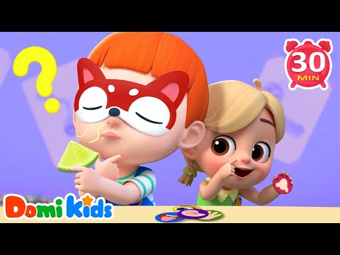 我的五種感覺👀👂👅👃🤚｜認識自己的身體｜五感啟蒙動畫｜早教必備｜寶貝多米