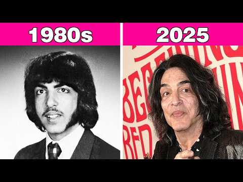 85+ Male Rock Stars of the 1970s to 1990s: Then and Now!