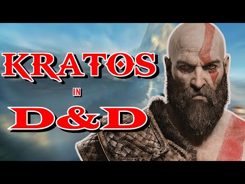 How to build Kratos from God of War in Dungeons and Dragons
