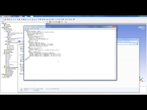 How to use Orthotropic Conductivity Using a CCL File in CFX-Pre