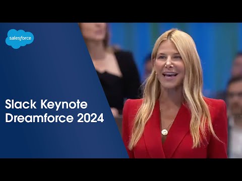 Slack Keynote on AI Agents and the Future of Work | Dreamforce 2024