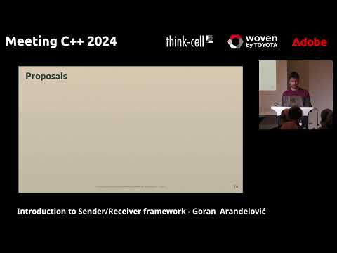 Introduction to Sender/Receiver framework - Goran Aranđelović - Meeting C++ 2024