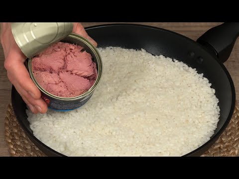 Thunfisch und Reis mischen! Diesen Trick habe ich in einem schicken Restaurant gelernt!