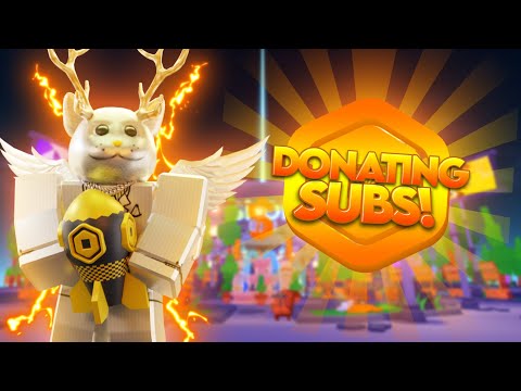 🔴 LIVE!!!!! DONATING ROBUX TO VIEWERS IN PLS DONATE!