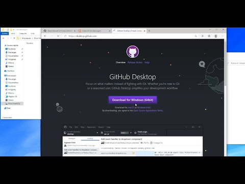 Github Desktop con XAMPP y Visual Studio Code en Windows 10