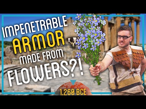 Homemade Armor Using FLOWERS? (Totally Impenetrable!)