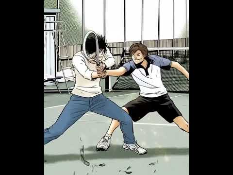 Light and L - generated fight scene #deathnote #deathnotememe