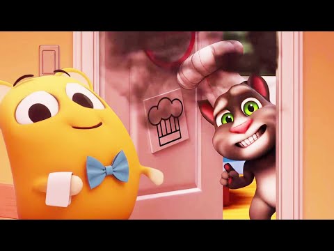 Talking Tom | Chef Tom contra Chef Hank (Show de cocina) | Episodio 211 ⭐ Súper Toons TV - Peques