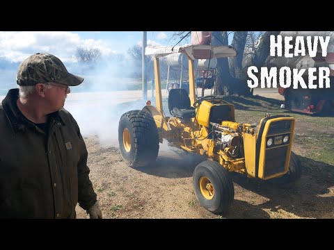 Dad's Abandoned Diesel Tractor Smokes, Barely Runs