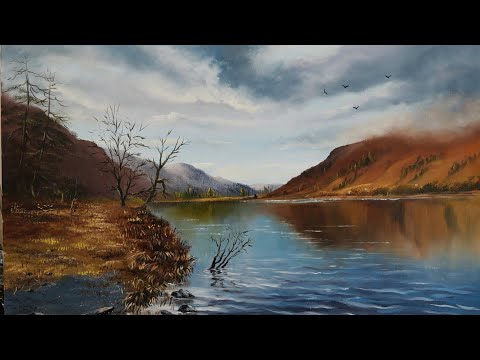 painting a landscape with oils part 1