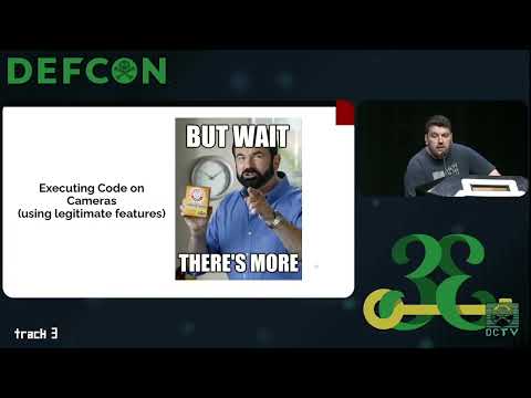 DEF CON 33 - Turning Camera Surveillance on its Axis - Noam Moshe