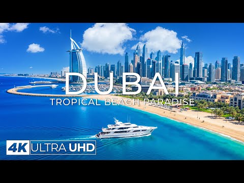 [4K] Dubai 2025 🇦🇪 Stunning Skylines & Iconic Landmarks Aerial Views - Wonder Places 4K