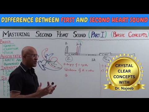 Difference Between First and Second Heart Sound | S1 | S2 🫀