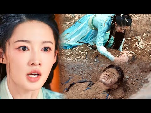 Prince buried, Cinderella digs with hands, saves him from death!