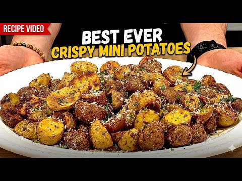 The Easiest Garlic & Herb Potatoes Ever!