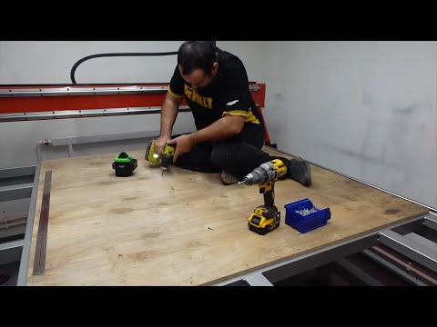 I'm building a large CNC machine. From start to finish.