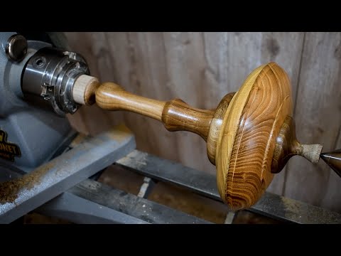 Woodturning - The Biggest Spinning Top I’ve Ever Made!