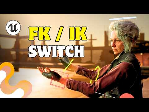FK IK Switch in Control Rig | Unreal Engine 5