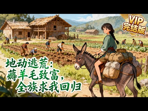 【完结2/2】《地動逃荒：薅羊毛致富，全族求我回歸》地動後全家嫌我傻逼逼分家，結果我一路靠薅羊毛帶爹孃哥哥喫香喝辣，當初拋棄我們的極品親戚哭求迴歸，我反手一個拒絕！#古言小說#种田文#完結文
