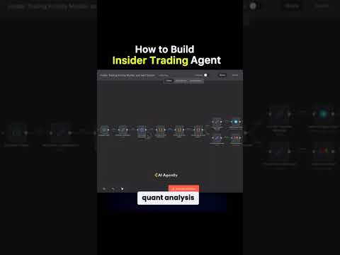 How to build insider tradingComplete tutorial #airevolution #chatgpt #ai