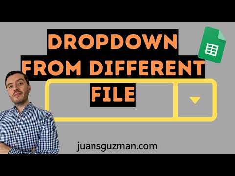 Create Dynamic Dropdowns from Another SHEET in Google Sheets - 🎯