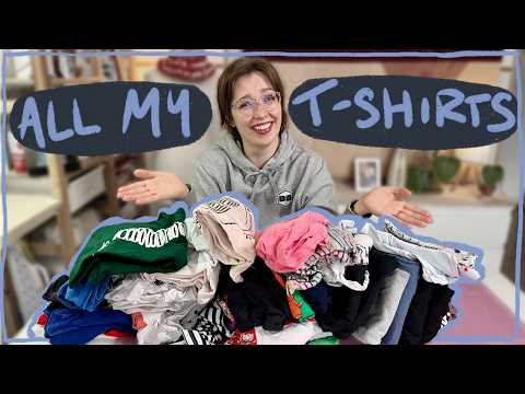 Decluttering and upcycling : my T-shirts (Ep.1)