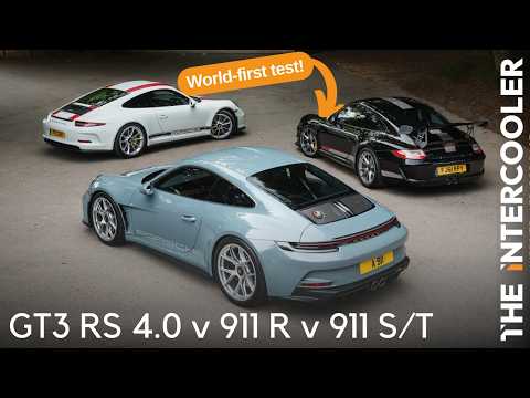 Only one can be the greatest modern Porsche 911... GT3 RS 4.0 v R v S/T
