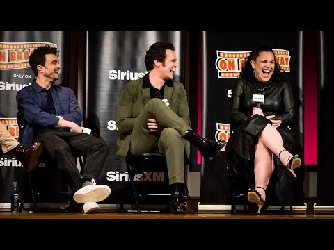 Daniel Radcliffe, Jonathan Groff, Lindsay Mendez - Merrily We Roll Along talkback