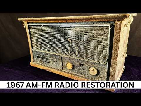 1967 AM-FM Vintage Radio Restoration