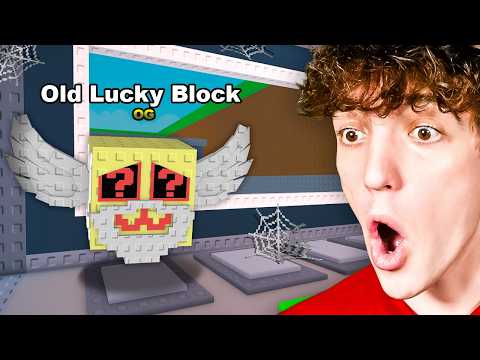 I Unlocked The OLDEST Lucky Block!