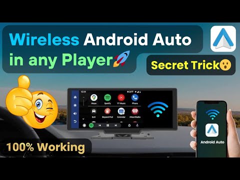 Secret Trick 😳 Enable Wireless Android Auto on Any Stereo! 🔥
