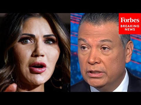 JUST IN: Alex Padilla Recounts His Removal From DHS Sec. Noem's Press Briefing By Law Enforcement